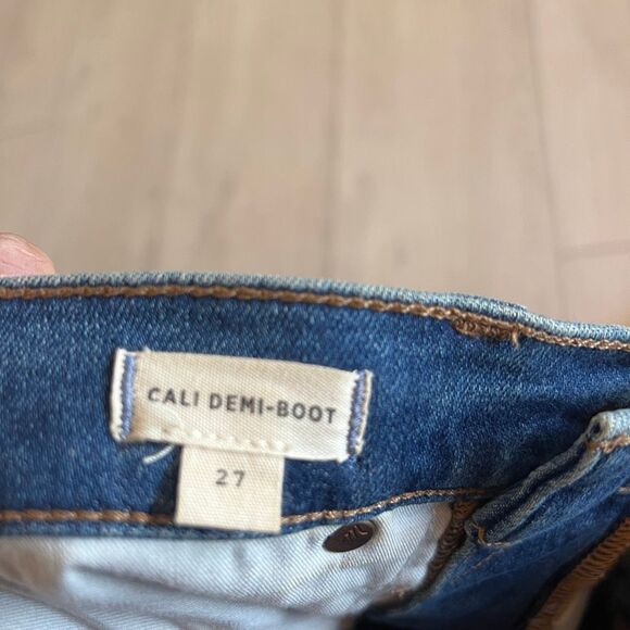 Madewell cali Demi boot women jeans size 27 - Picture 9 of 10
